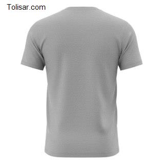 تی شرت یقه گرد پنبه ای